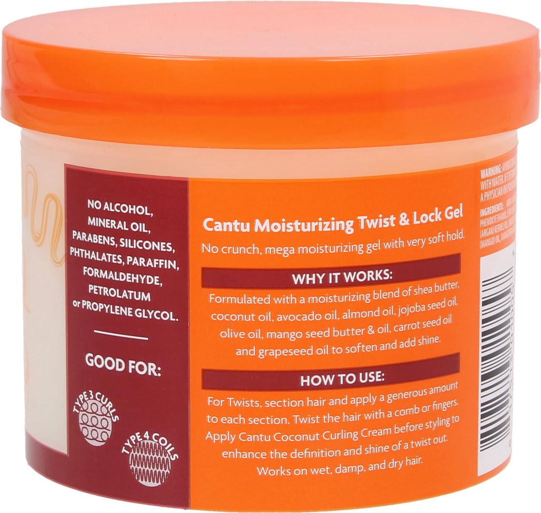 Cantu Shea Butter Moisturizing Twist&Curl Gel 369g