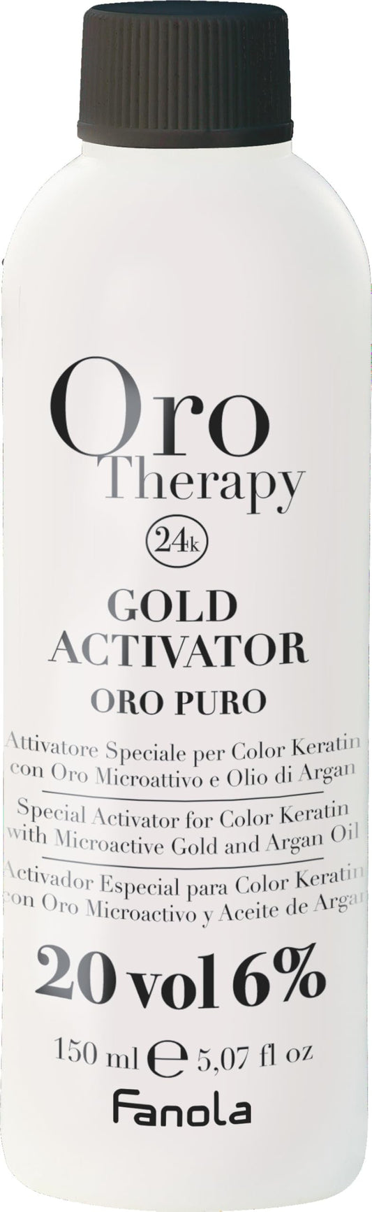 Fanola Oro Therapy Aktywator 20 vol 6% 150ml