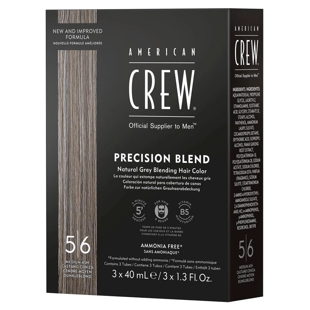 American Crew Precision Blend Medium Ash 3x40ml