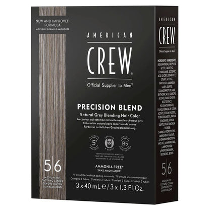 American Crew Precision Blend Medium Ash 3x40ml