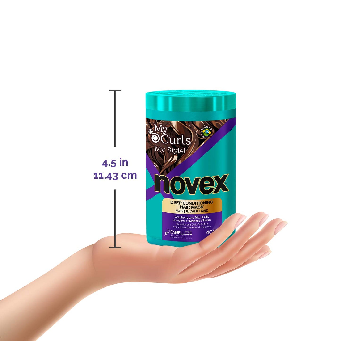 Novex My Curls Maska 400g