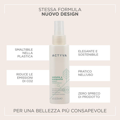Kemon Actyva Volume e Corposita Spray 125ml