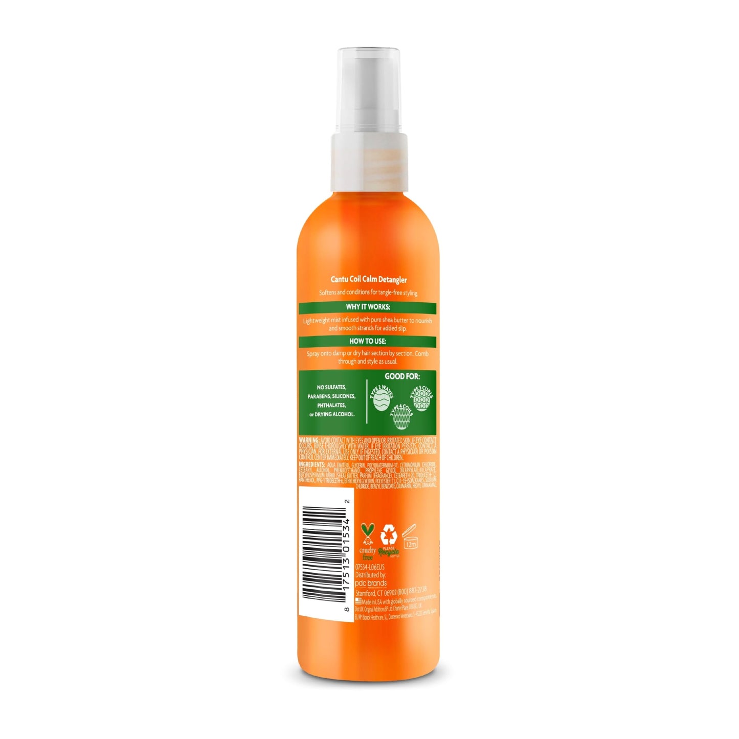 Cantu Shea Butter Coil Calm Detangler Spray 237ml