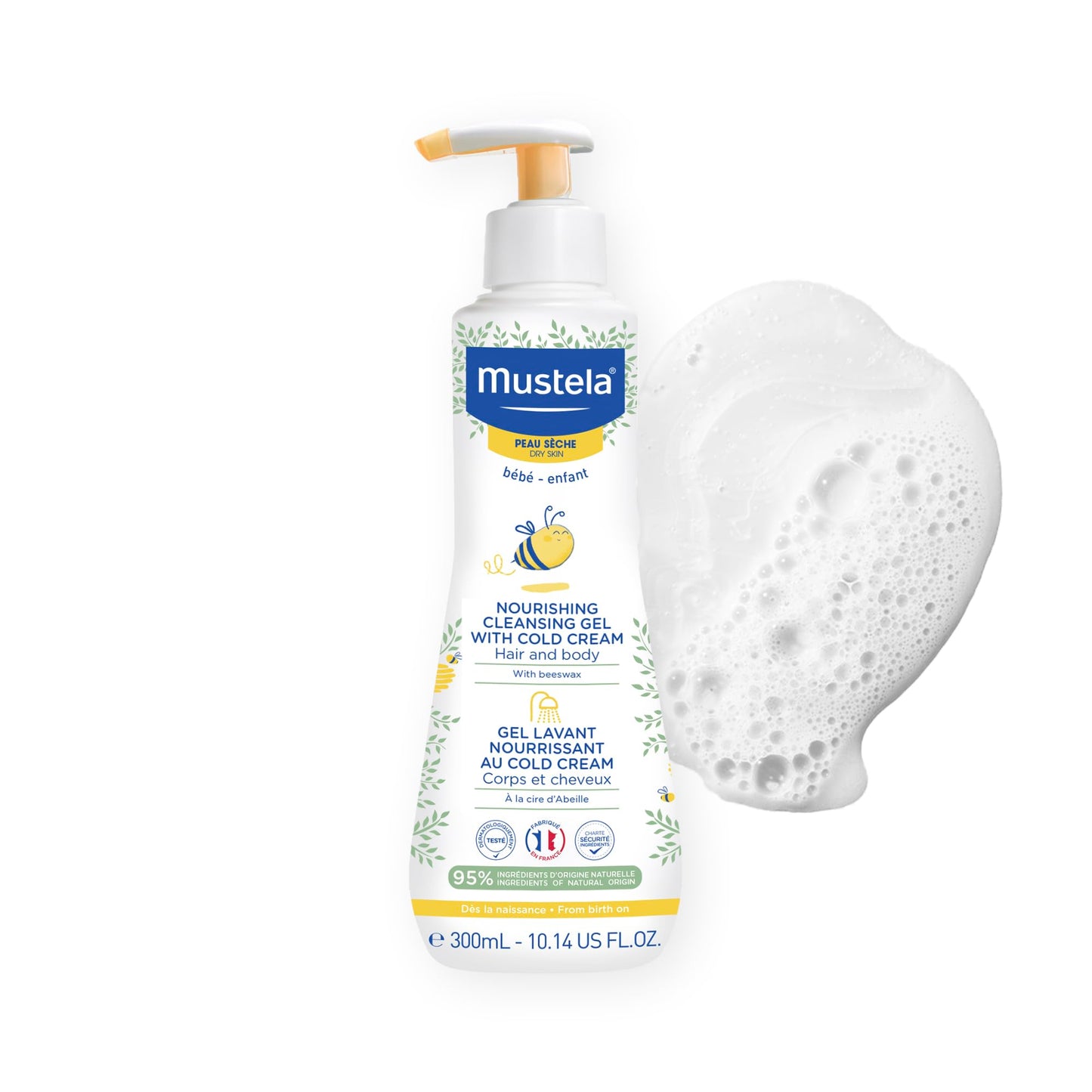 Mustela Cold Cream Nourishing Cleansing Gel 300ml