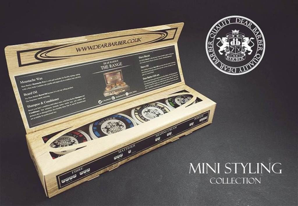 Dear Barber 12 Zestaw Mini do Stylizacji  4x20ml