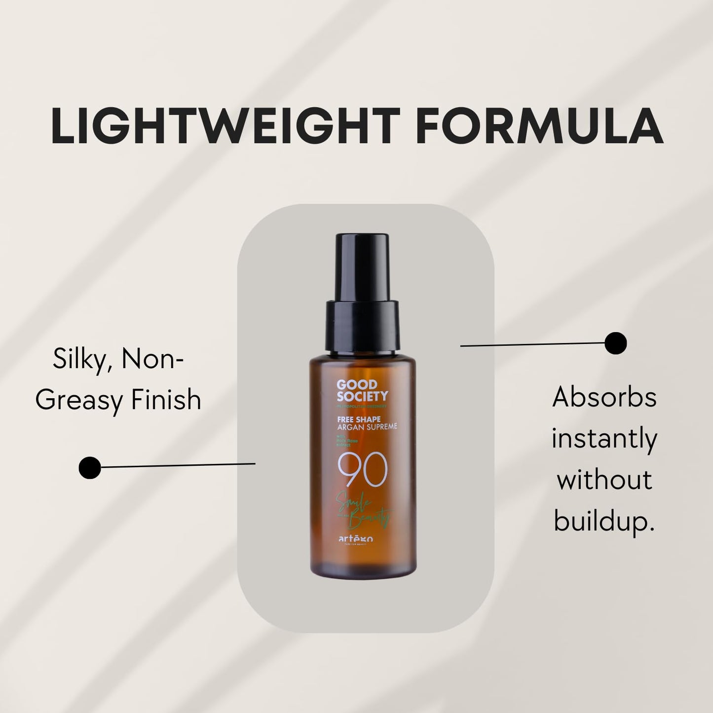ARTEGO Good Society Free Shape 90 Argan Serum 75ml