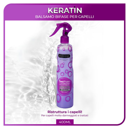 Morfose 2 Phase Keratin Purple Odżywka 400ml
