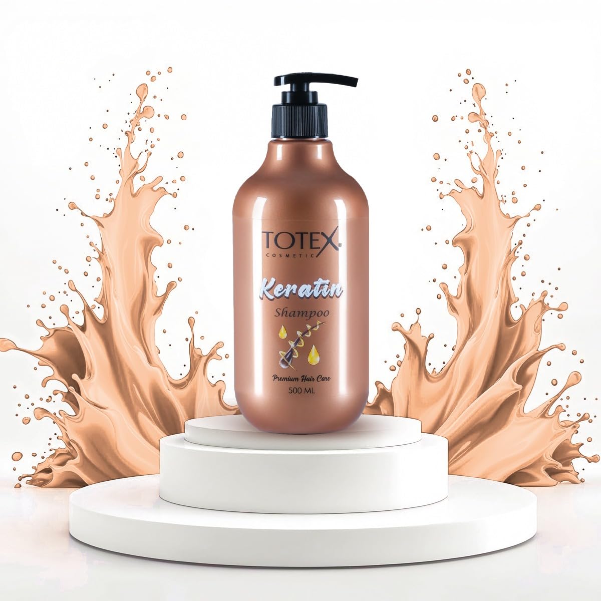 Totex Premium Hair Care Keratin Shampoo 500ml