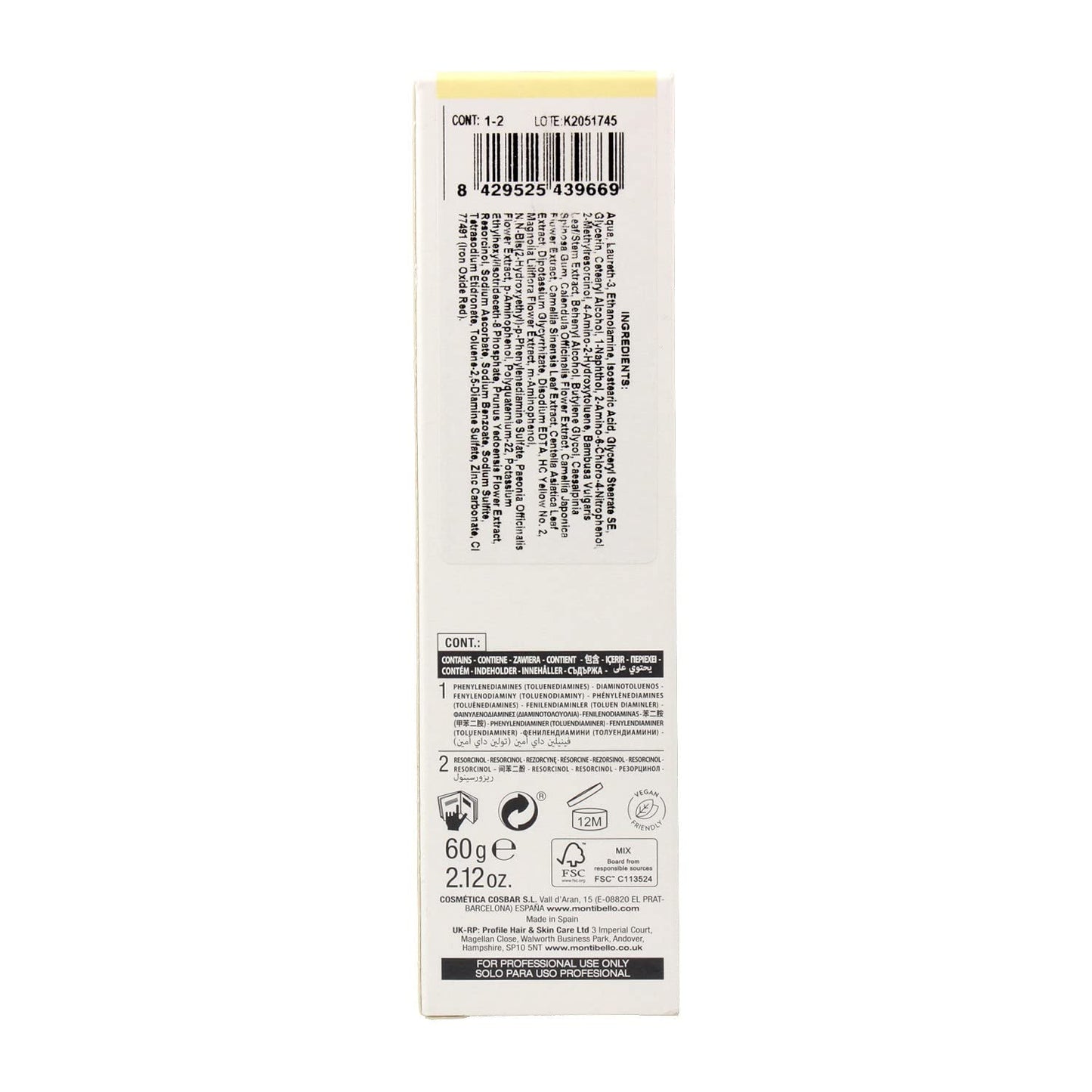 Montibello Denuee 7.31 Farba 60ml