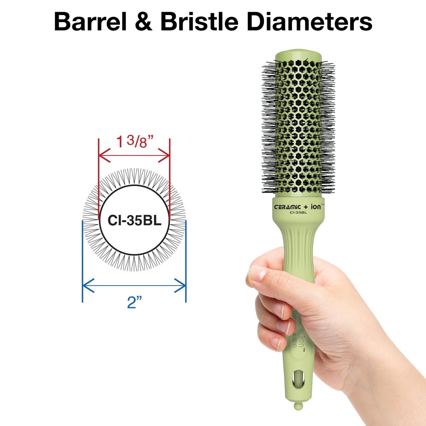 Olivia Garden 127 C + Ion Blossom Green CI35-BL