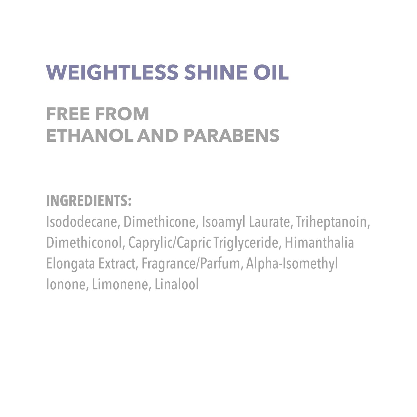 Goldwell STS Smooth Weightless Shine Oil 100ml