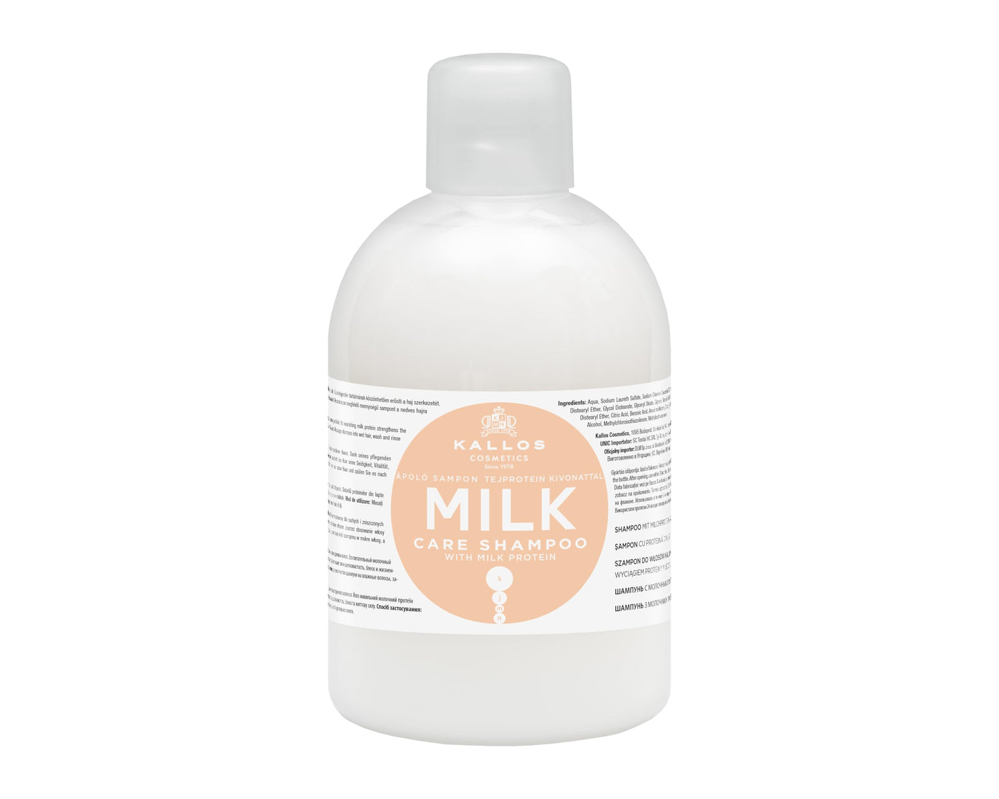 Kallos Milk Protein Shampoo 1000ml