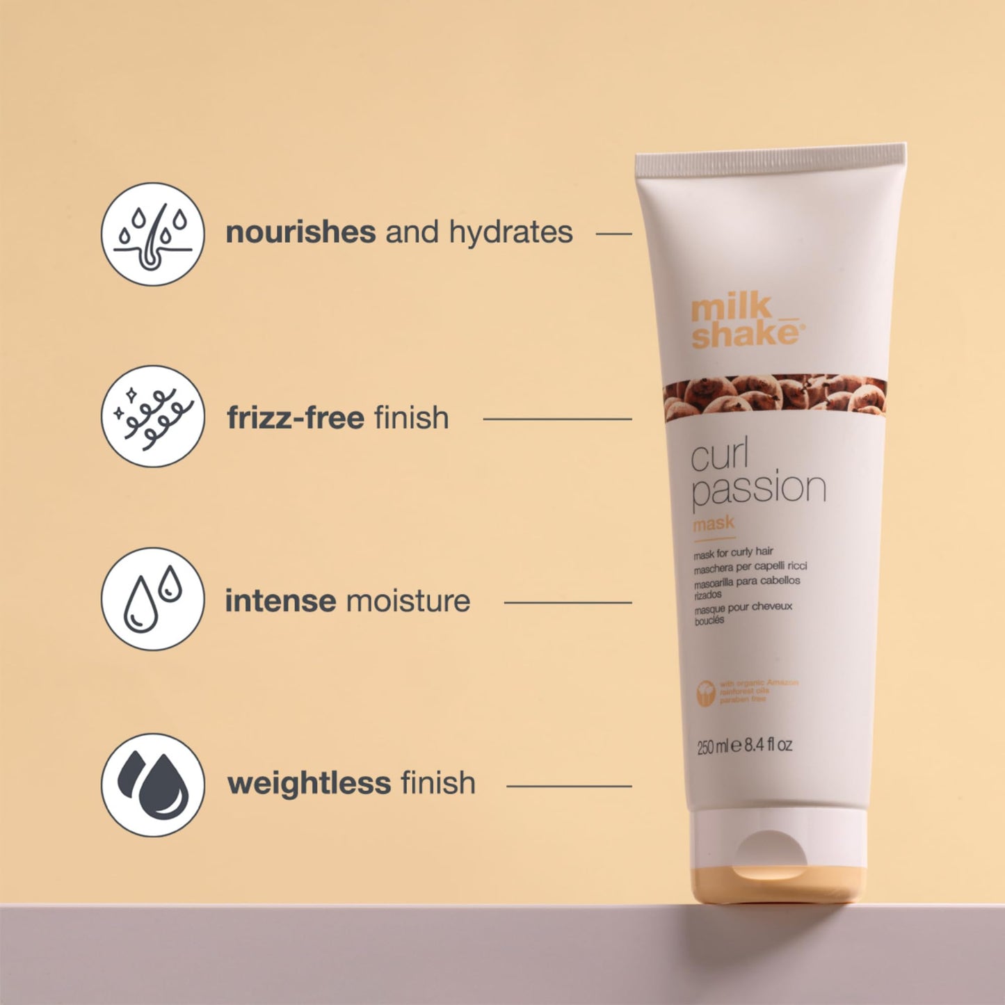 Milk Shake Curl Passion Mask 250ml