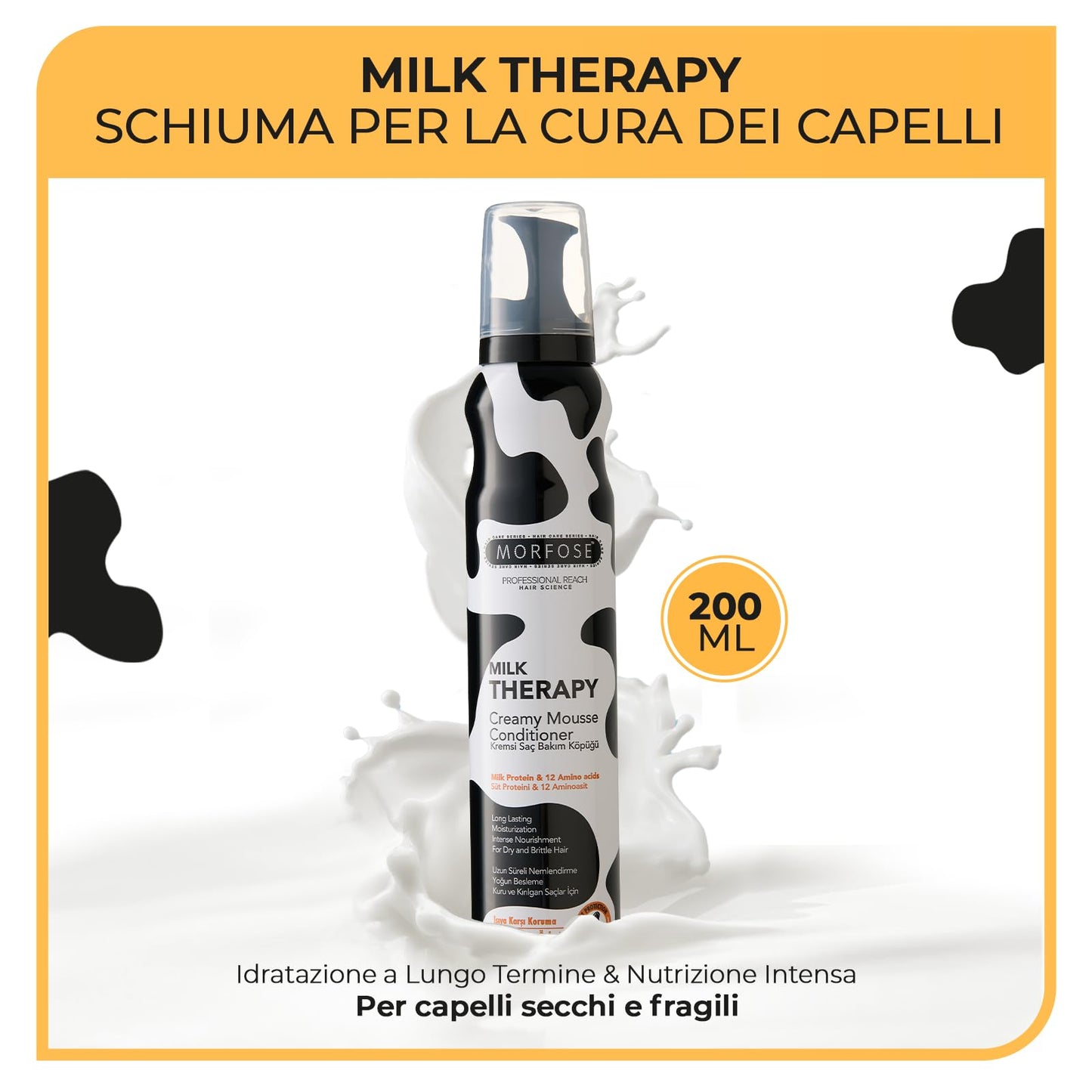 Morfose Milk Therapy Clasic Mousse 200ml
