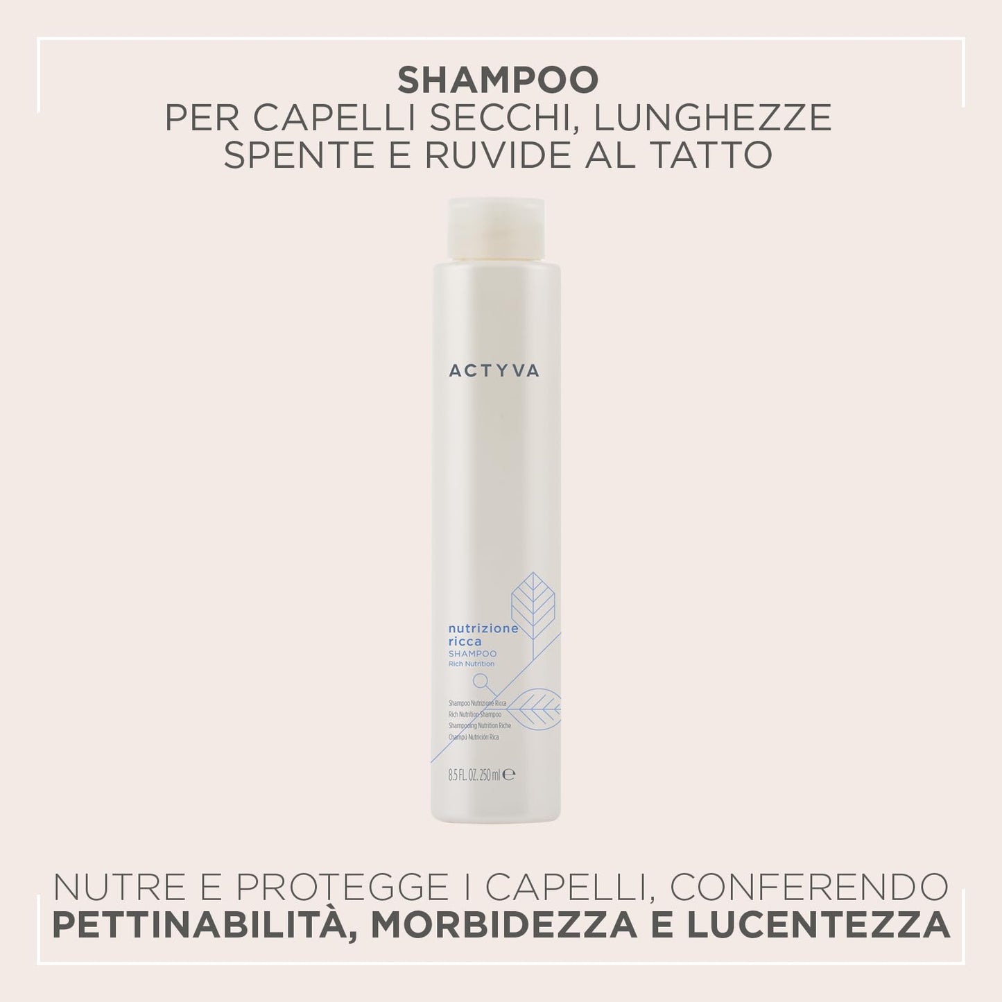 Kemon Actyva Nutrizione Ricca Shampoo 250ml