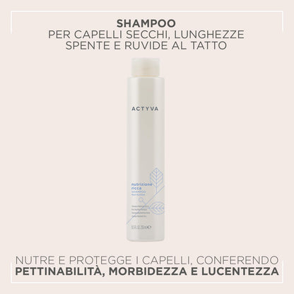 Kemon Actyva Nutrizione Ricca Shampoo 250ml