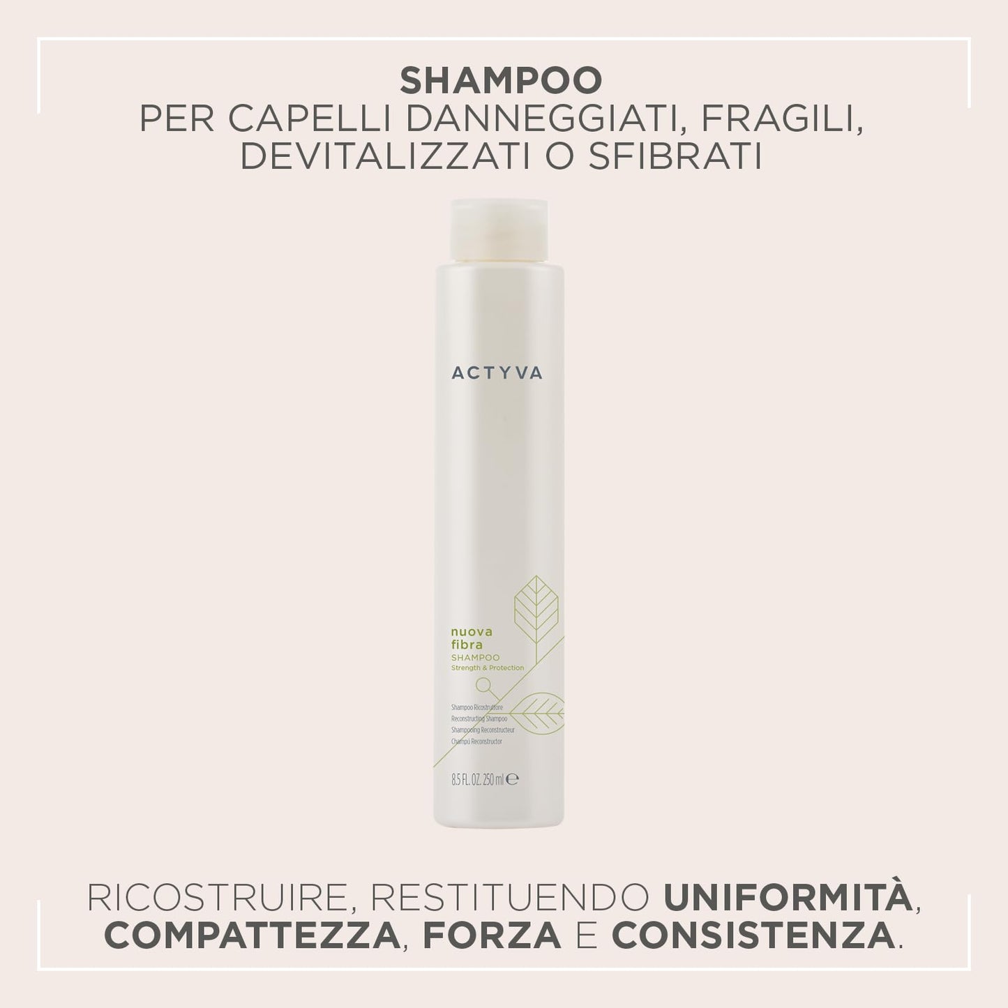 Kemon Actyva Nuova Fibra Shampoo 250ml