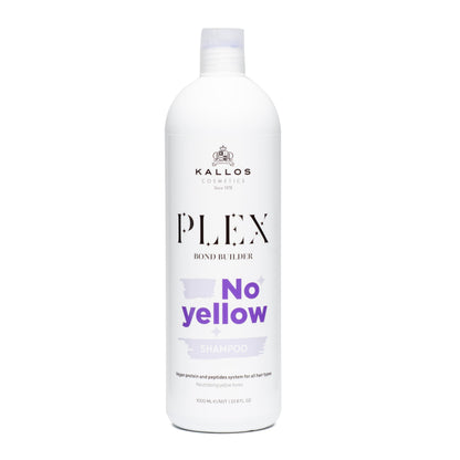 Kallos Plex Bond Builder No Yellow Shampoo 1000ml