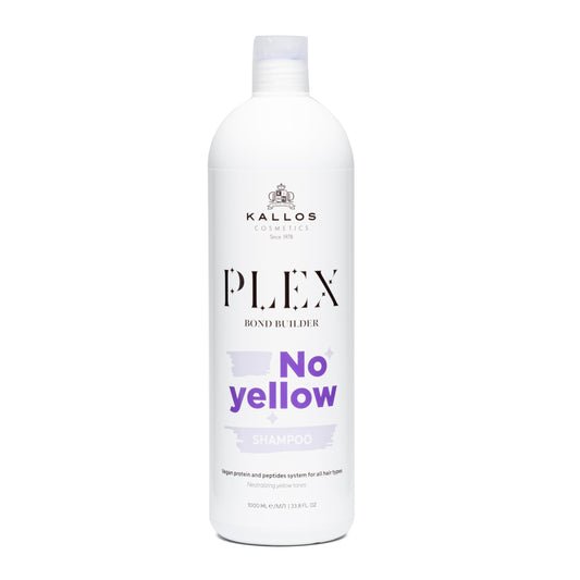 Kallos Plex Bond Builder No Yellow Shampoo 1000ml