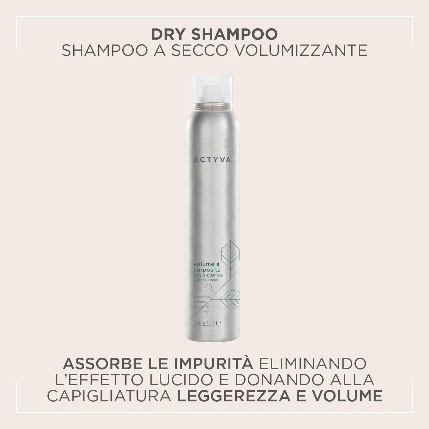 Kemon Actyva Volume e Corposita Dry Shampoo 200ml