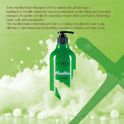Totex Premium Hair Care Menthol Shampoo 500ml