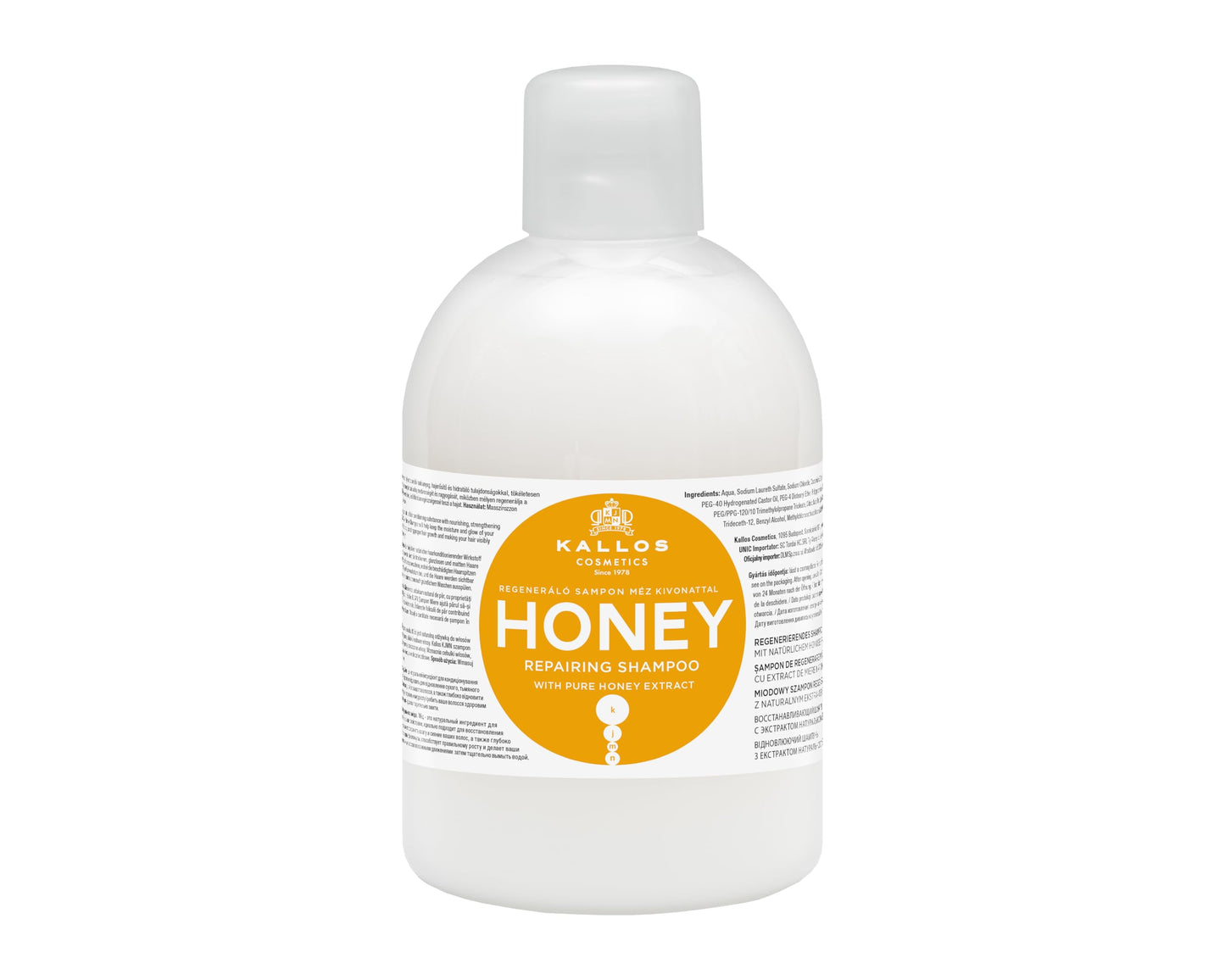 Kallos Honey Repairing Shampoo 1000ml