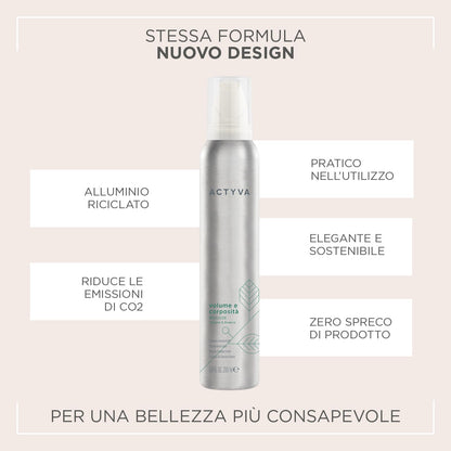 Kemon Actyva Volume e Corposita Mousse 200ml