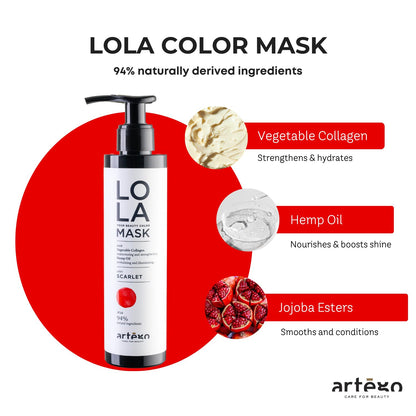 ARTEGO LOLA Your Beauty Color Mask Scarlet 200 ml