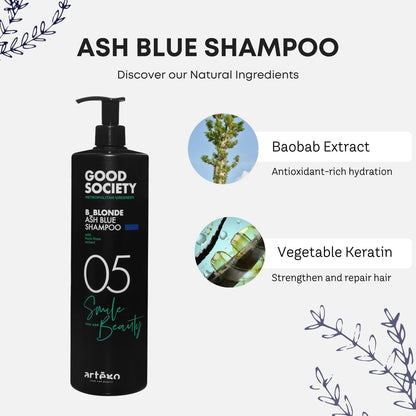 ARTEGO Good Society B_Blonde Blue Shampoo 1000ml