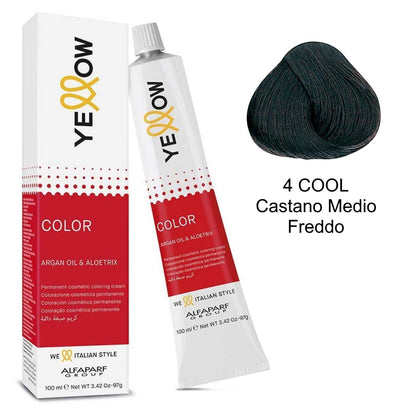 Alfaparf YELLOW Color Permanent 4 Cool Farba 100ml