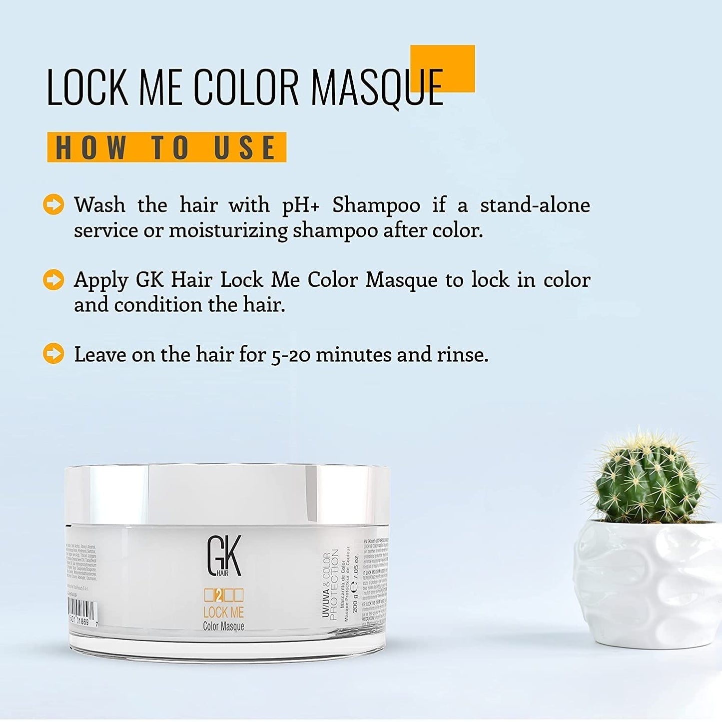 Global Keratin GKHair Lock Me Color Maska 200g