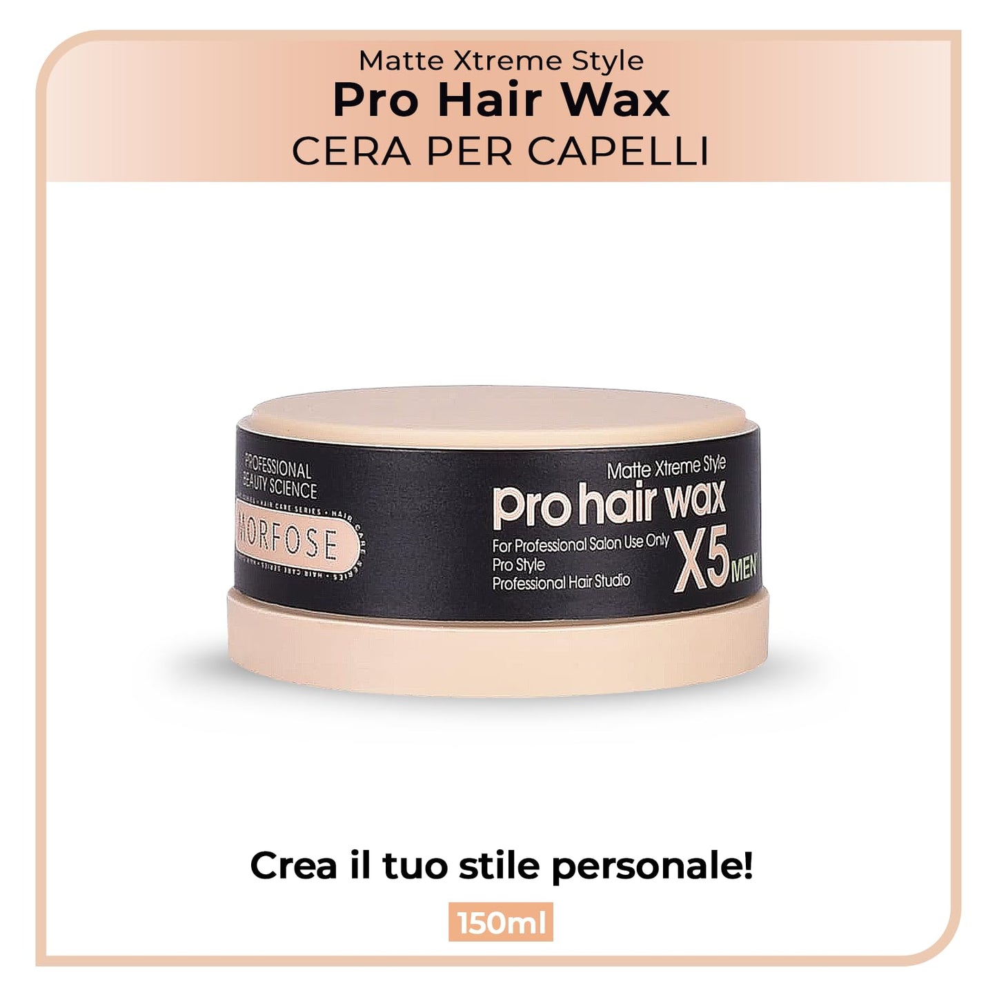 Morfose Pro Hair Matte Wax 150ml