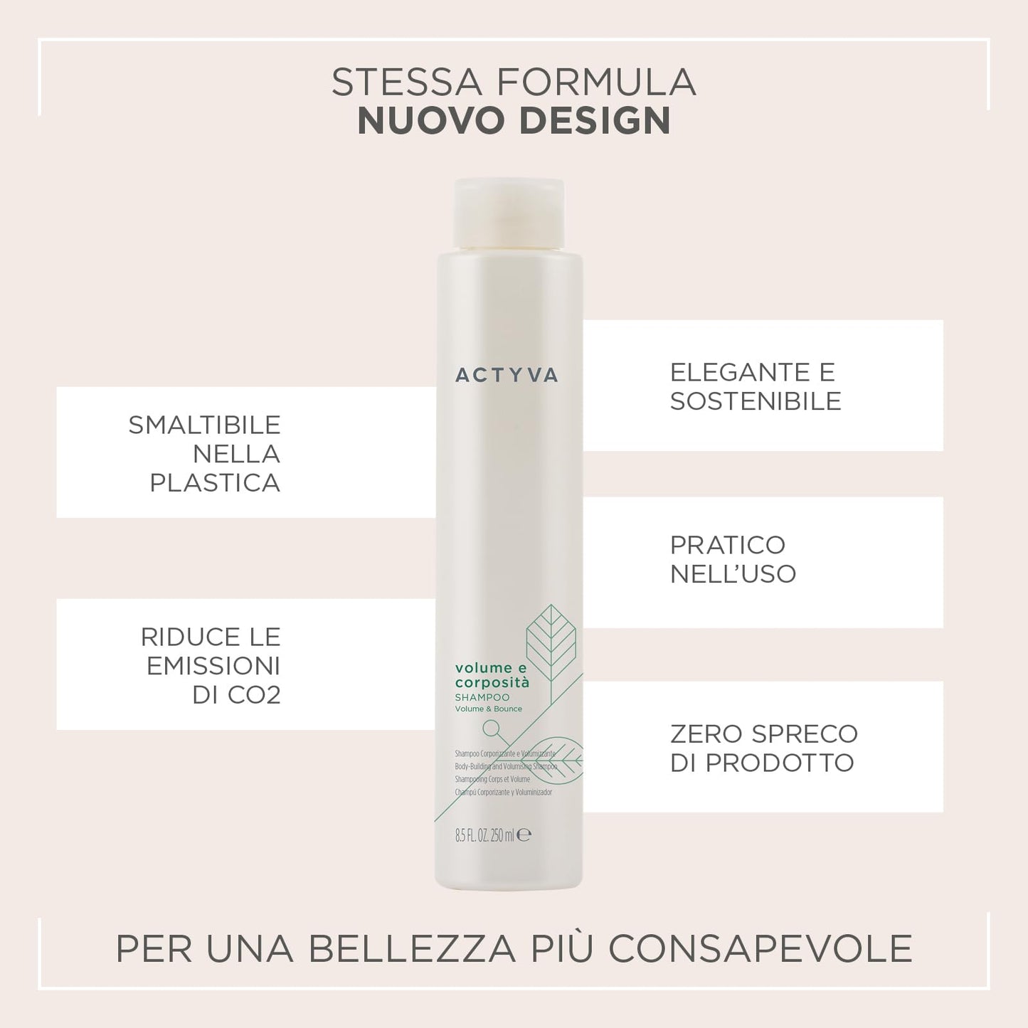 Kemon Actyva Volume e Corposita Shampoo 250ml