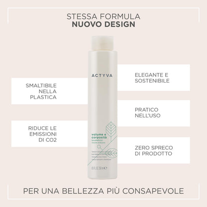 Kemon Actyva Volume e Corposita Shampoo 250ml