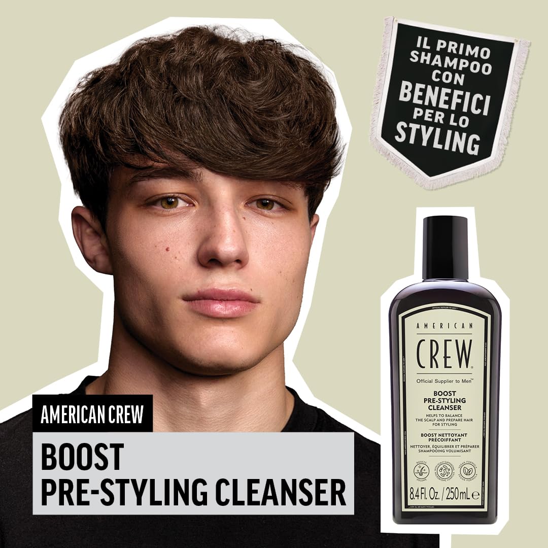 American Crew Boost Pre-Styling Shampoo 250ml