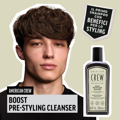 American Crew Boost Pre-Styling Shampoo 250ml