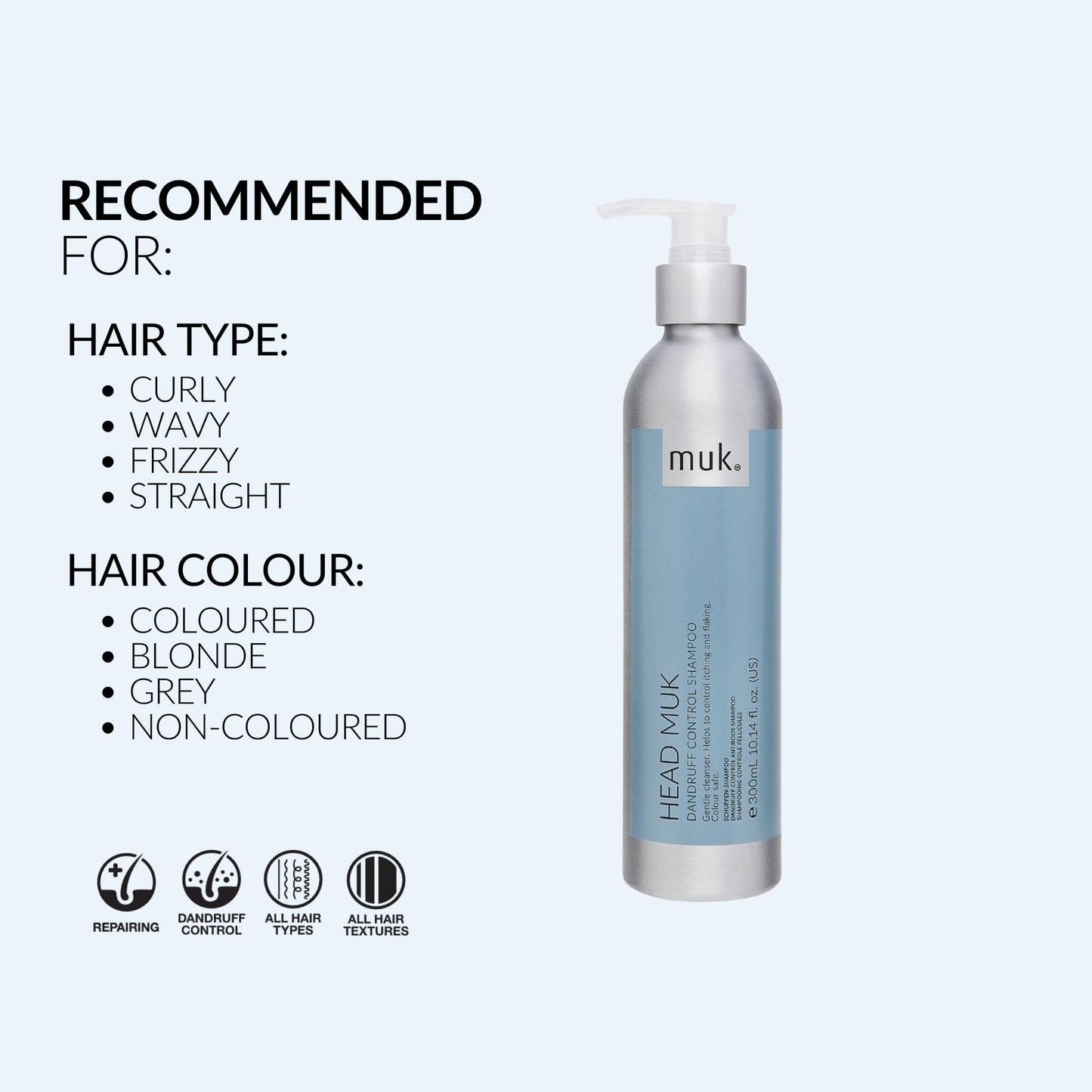 MUK Head Dandruff Control Shampoo 300ml
