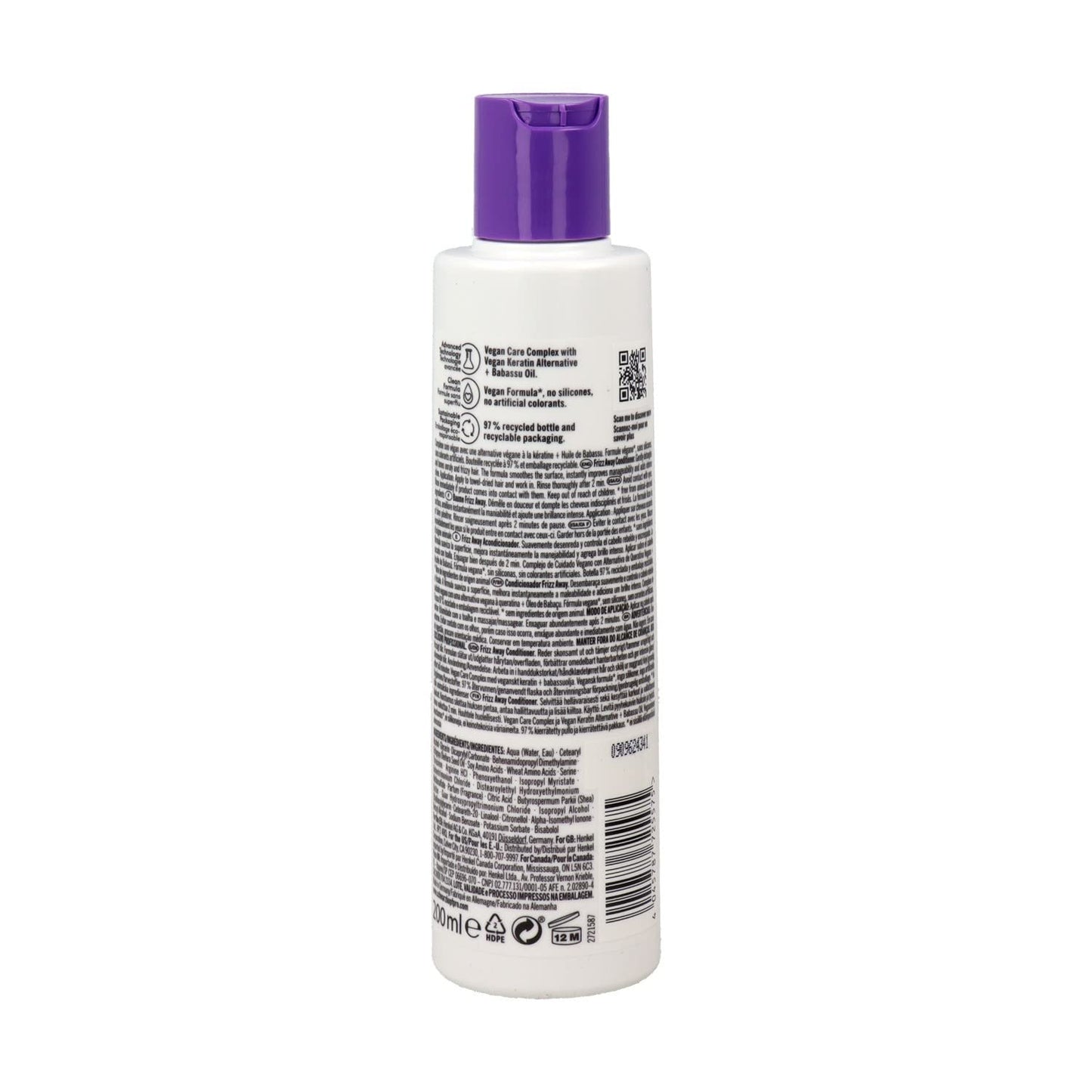 Schwarzkopf BC Frizz Away Conditioner 200ml