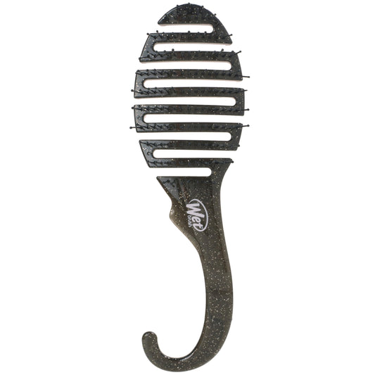 Wet Brush Shower Detangler Glitter Black