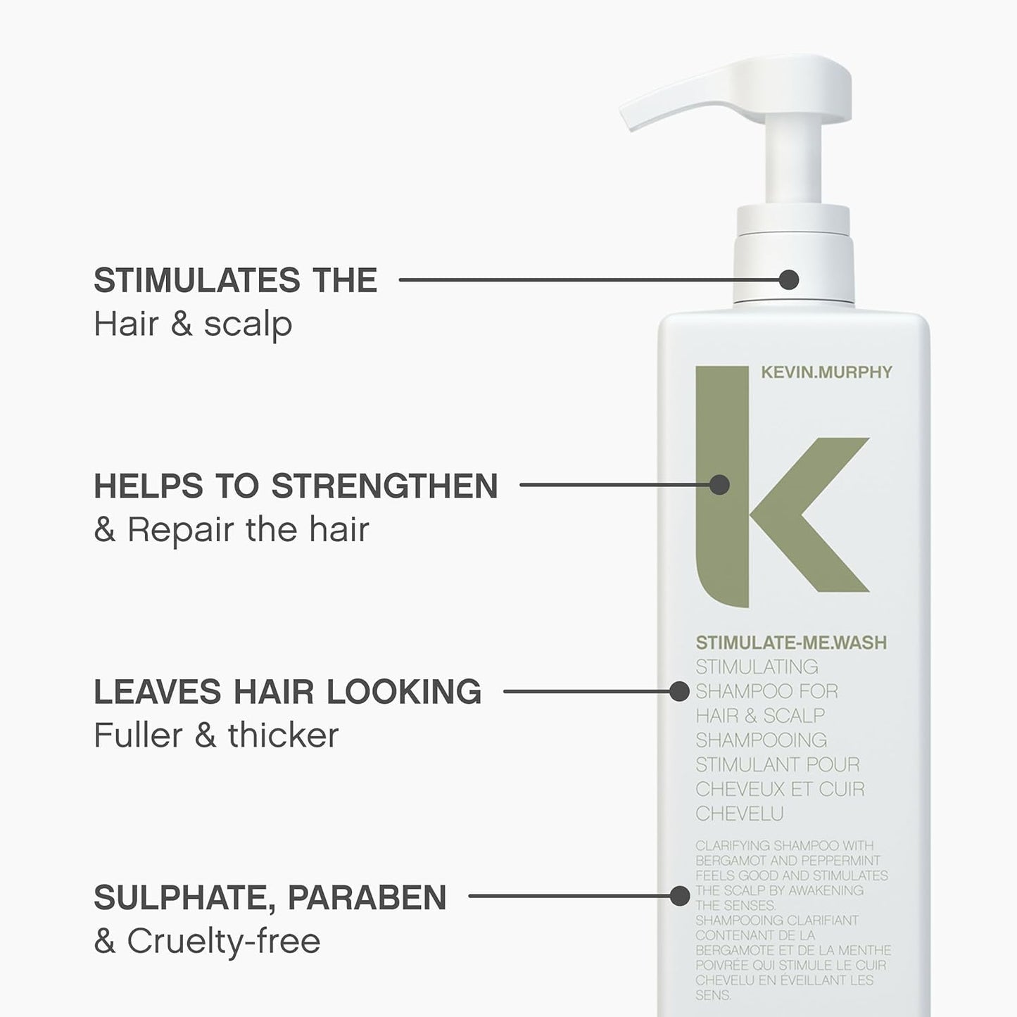 Kevin Murphy Stimulate-Me Wash Shampoo 1000ml