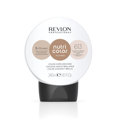 Revlon Nutri Color 613 Golden Ash Brown Mask 240ml