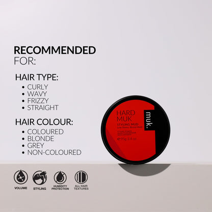 MUK Hard Styling Mud Pomade 95g