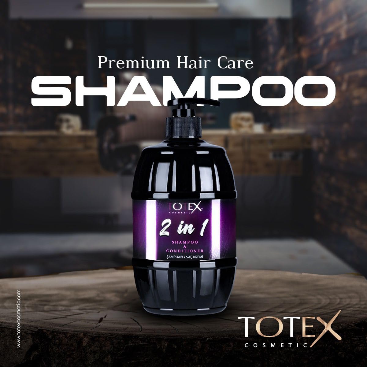 Totex 2in1 All Hair Szampon & Odżywka 750ml