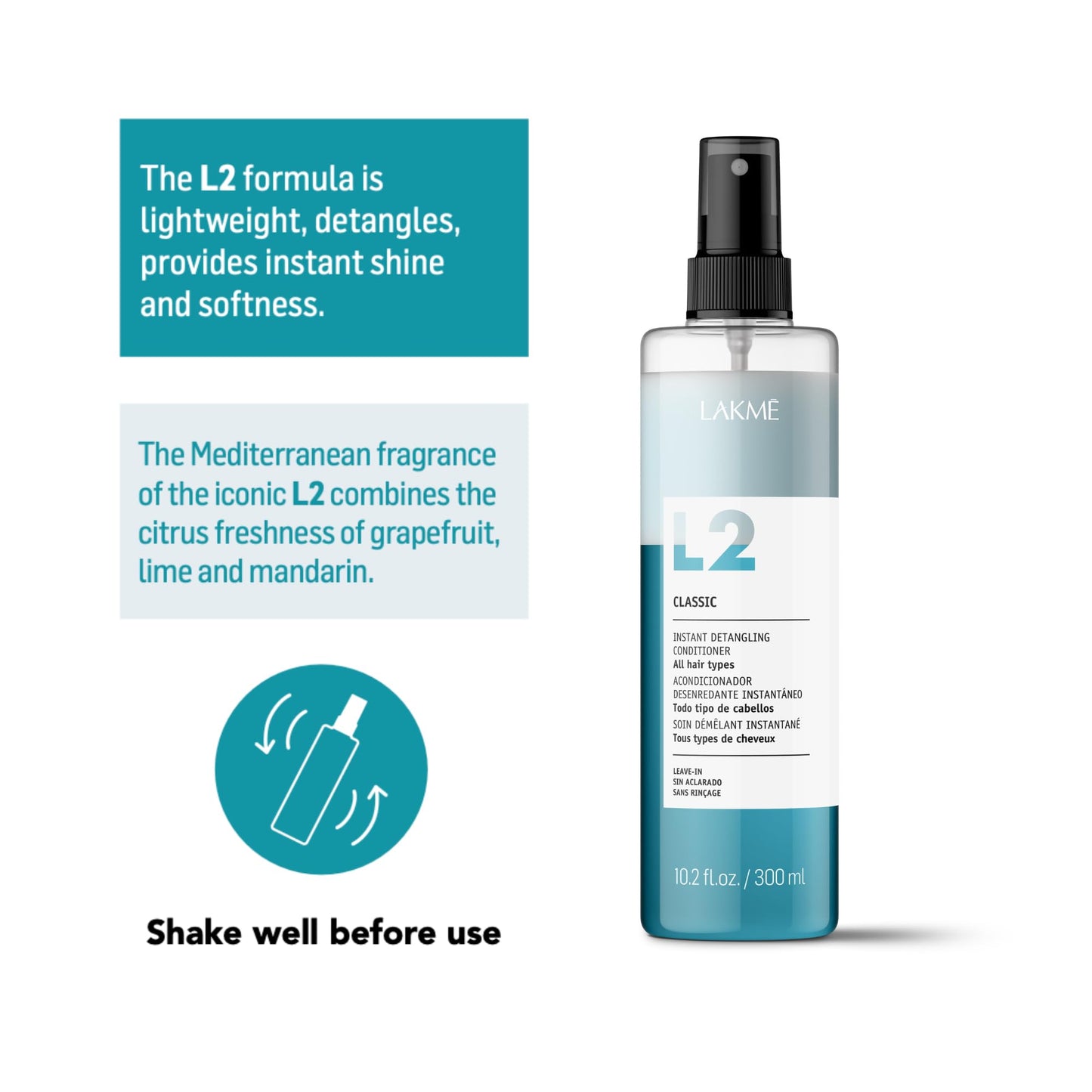 Lakme L2 Classic Detangling Conditioner 300ml