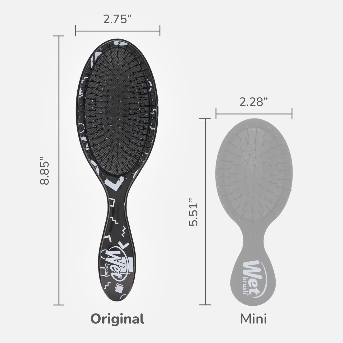 Wet Brush Hipster Detangler Sketch