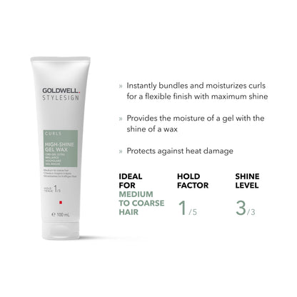 Goldwell STS Curls High Shine Wax Gel 100ml