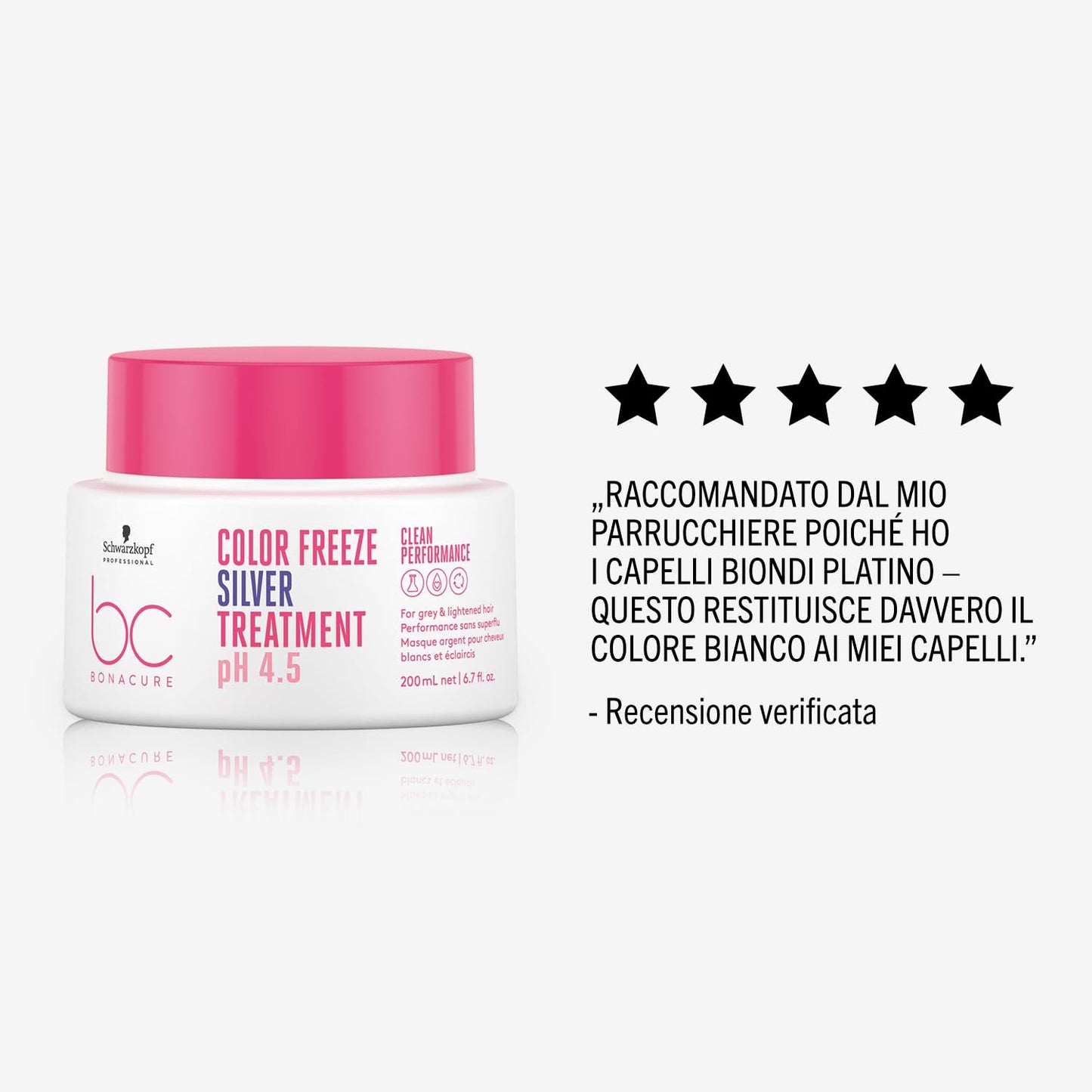 Schwarzkopf Color Freeze Silver Mask 200ml