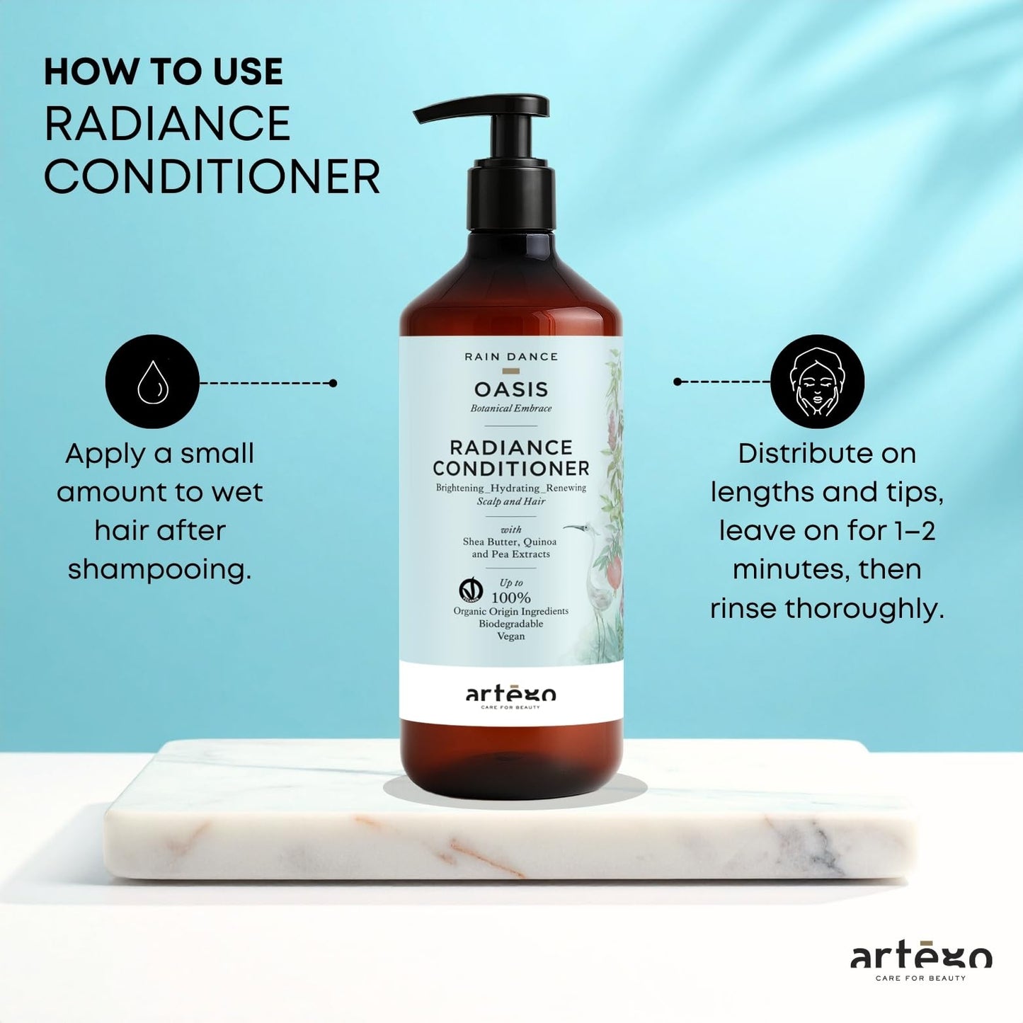 ARTEGO Rain Dance Oasis Radiance Condit. 1000ml