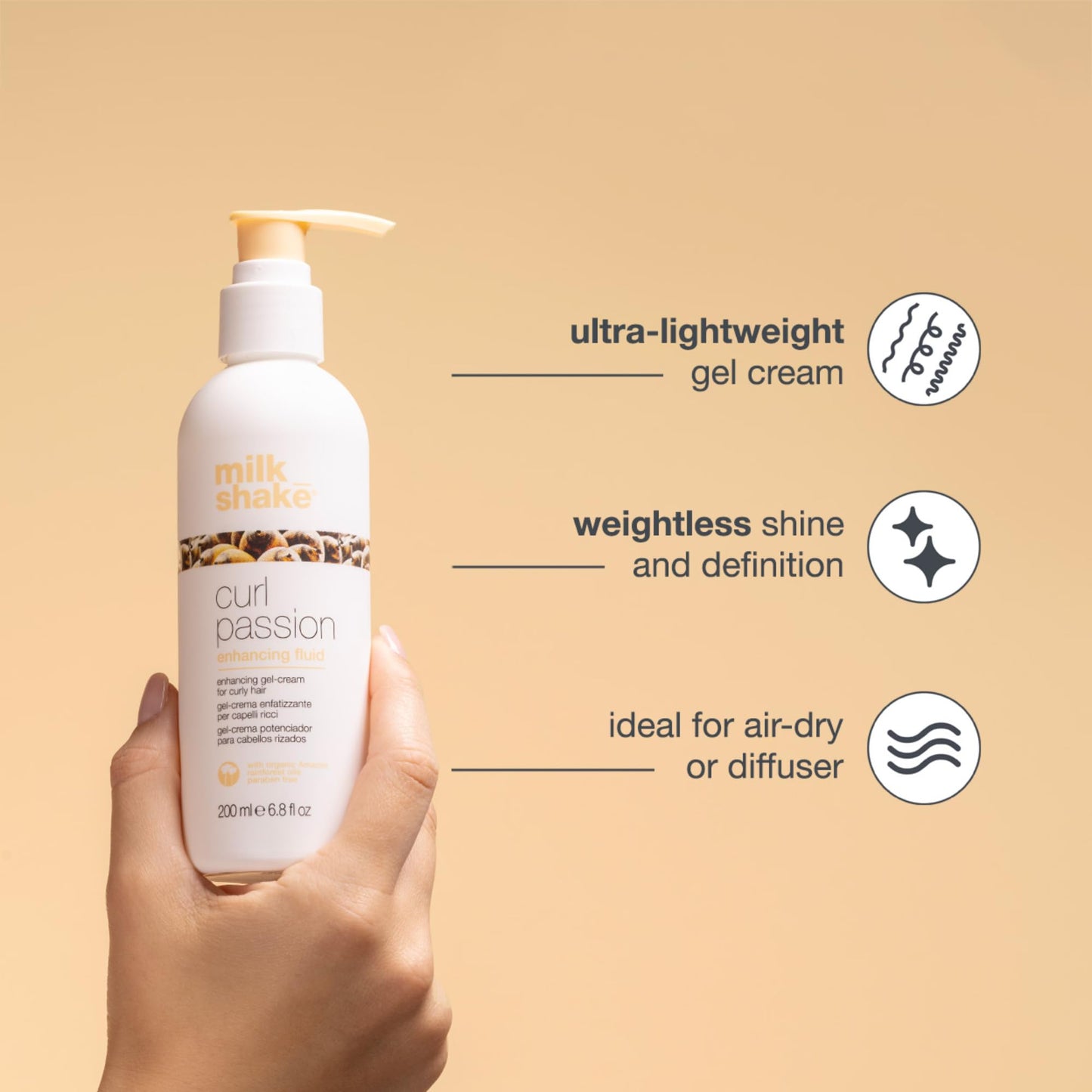 Milk Shake Curl Passion Enhancing Fluid 200ml