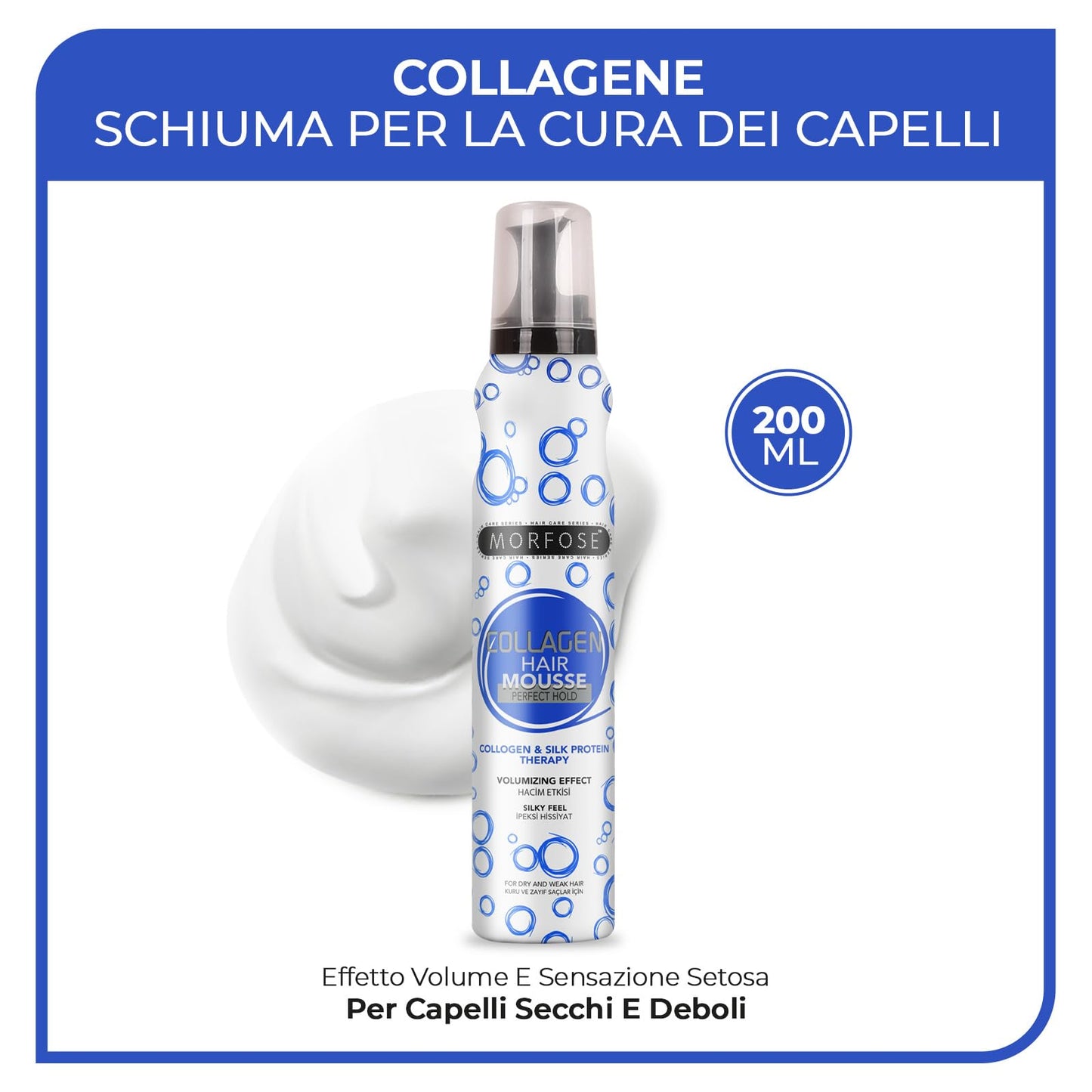 Morfose Collagen Hair Mousse 200ml